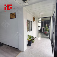 Fireproof Container House Foldable Flat Pack Container House Camp for Temporary Housing