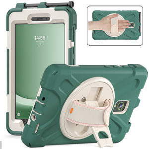 เคสแท็บเล็ตแบบแข็งแรงทนทานสำหรับ Samsung Galaxy Tab Active 5 2024/Active 3 2020 ขนาด 8 นิ้ว พร้อมขาตั้ง 360 องศา สายคล้องมือ และฝาครอบป้องกัน - Product Image 5