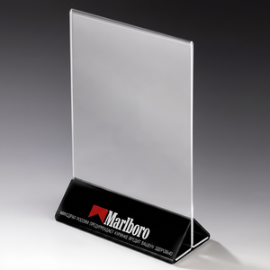 A4 Adjustable Poster Sign <b>Stand</b> Acrylic Display - Product Image 1