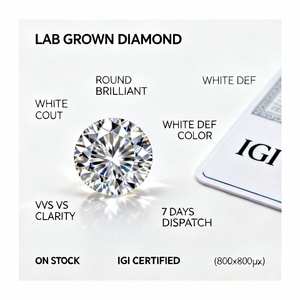 IGI giấy chứng nhận VVS1 vvs2 phòng thí nghiệm phát triển kim cương 0.5ct 1.0ct | nhà máy Bán buôn giá xác minh Nhà cung cấp 0.5 1.0 <span class=keywords><strong>Carat</strong></span> công văn nhanh - Product Image 5