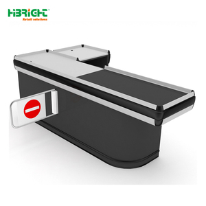 High Quality Fashionable Appearance High Definition Screen Automatic Moving Belt Self Checkout <b>Counter</b> Highbright HBE-CC-131 - Product Image 2