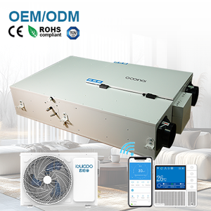 IGUICOO Mvhr industriel moderne <span class=keywords><strong>complet</strong></span> <span class=keywords><strong>Kit</strong></span> de système de Ventilation de récupération de chaleur pour chambre cuisine pompe à chaleur pré-refroidissement/préchauffage - Product Image 1