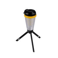 Lanterne de camping portable multifonctionnelle Wason 2 en 1, lanterne magnétique rechargeable à lumière froide et chaude avec trépied