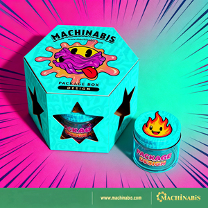En Stock: Frascos de Vidrio con Logotipo Impreso en UV Personalizado, Caja de Embalaje de Papel, 3.5 g, 7 g, 14 g, 28 g, 1 oz, 2 oz, Persy - Product Image 3
