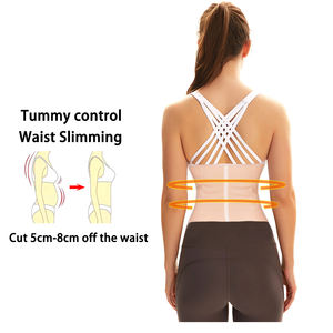 Différentes Tailles Extra Court Invisible <span class=keywords><strong>Ventre</strong></span> <span class=keywords><strong>Plat</strong></span> Minceur Plus Size Trainer Body Shaper 9 Os en Acier Flexible Contrôle Ferme - Product Image 6