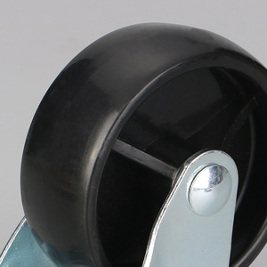 Mini Rack Swivel Caster 2.5 Inch Bolt Hole Type Durable Industrial Furniture Wheel Flat Bottom Active Series - Product Image 3