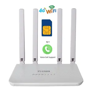 3LAN 1WAN Cat 4 Antenna CPE FDD TDD cosmote greece 4g modem lte wifi wireless router Asia module with sim slot in india