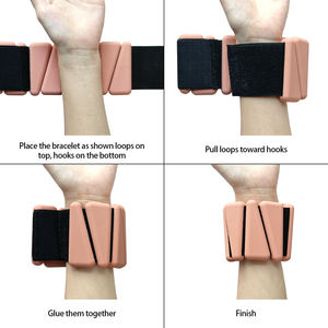 Pesas de Silicona Ajustables de 2Lb para Entrenamiento de Resistencia, Pesas para Tobillos y Muñecas para Mujeres - Product Image 3