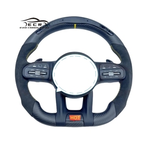 พวงมาลัยคาร์บอนไฟเบอร์แบบด้าน Ever-Carbon Racing ECR สำหรับ Mercedes Benz S65 <span class=keywords><strong>AMG</strong></span> - Product Image 1