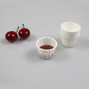 Offre Spéciale – Gobelets à Sauce <span class=keywords><strong>Timeco</strong></span> JC-1002 pour Plats à Emporter, 0,5 oz, 1 oz, 2 oz, 3 oz – Gobelets Soufflé en Papier Biodégradable Jetables - Product Image 6
