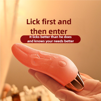 10 fréquence vibrateur femme masturbateur G Spot clitoridien mamelon stimulateur Mini clitoris langue léchage vibrateur jouets sexuels pour les femmes
