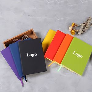 Fournitures scolaires personnalisées, agenda A5, carnet de notes, journal, couverture en cuir PU, impression de logo, carnet de notes en cadeau - Product Image 1