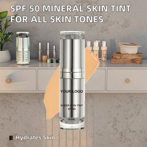 เซรั่มผสมรองพื้นเนื้อมินเนอรัล SPF 50 ใหม่ล่าสุด ให้ความชุ่มชื้น ปกปิดเนียนสนิท ควบคุมความมัน เหมาะสำหรับผิวคล้ำทุกเฉดสี - Product Image 2