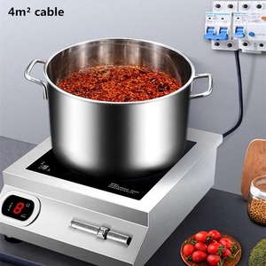 เตาแม่เหล็กไฟฟ้า10ระดับร้านอาหารเตาแม่เหล็กไฟฟ้า7000วัตต์ - Product Image 3