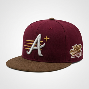 Nueva Gorra de Béisbol Personalizada Bordada Estilo Vintage, Gorra Ajustada de 5 Paneles con Visera Plana, Gorra de Béisbol Personalizada de 6 Paneles - Product Image 1
