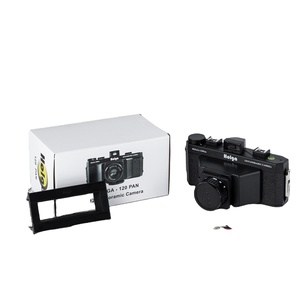 Máy ảnh phim khổ trung chuyên nghiệp Classic Holga 120PAN, ống kính quang học 90mm, kính ngắm toàn cảnh, hai hot shoe, phim 120 - Product Image 5