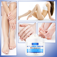 Crème à l'urée 42% + Acide salicylique 2% Crème pour les pieds Convient pour réparer les talons gercés et les cuticules et les peaux mortes