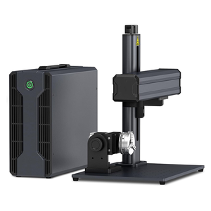 50 Wát sợi Máy khắc laser 110x110 Mét kim loại cầm tay đánh dấu cho vàng trang sức nhựa da thủ công cắt & khắc - Product Image 1