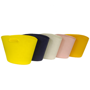 批发夏季沙滩包迷你可爱湿桶定制标志EVA圆桶包 - Product Image 1