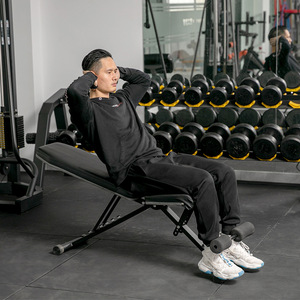 Foldable Dumbbell <b>Bench</b> Alloy Steel Frame Flat <b>Bench</b> Press Chair Fitness Equipment <b>Indoor</b> Use Unisex - Product Image 3