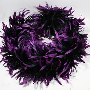 Boa de Plumas de Gallo con Punta de Color, 2 Metros de Largo, para Samba, Fiestas, Venta al Por Mayor a Precio Económico - Product Image 6