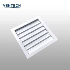 HVAC Ventech disesuaikan dalam ruangan aluminium putih warna gravitasi kisi - Product Image 2