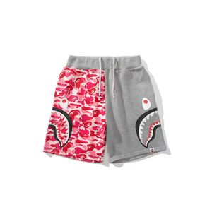 <span class=keywords><strong>Shorts</strong></span> Deportivos Casuales Unisex de Doble Cara con Estampado de Cabeza de Tiburón de Alta Calidad XX Bapees 1:1 - Product Image 3
