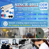 Tinta DTF Berbasis Air Berkualitas Tinggi, Putih Cerah, Bebas Sedimen, Tidak Memblokir untuk Epson Dx5 Dx7 Tx800 4720 Poliester Nilon