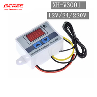 XH-W3001 Elitech régulateur de température numérique 120W/240W régulateur de température et capteur LED Thermostat interrupteur sonde