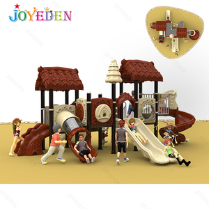 Nuevo producto, juguete de jardín escolar portátil, tobogán de plástico para niños, patio de recreo al aire libre para Mcdonalds - Product Image 4