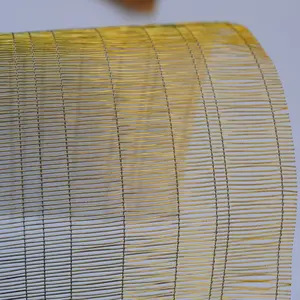 装饰金属丝网黄铜丝网夹层玻璃艺术丝网