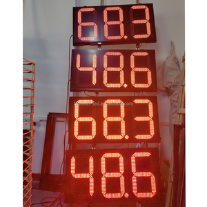 El Salvador 8.88 18นิ้วตัวเลข3หลักสีแดงสถานีน้ำมันเบนซินแผงหน้าปัด LED สำหรับสถานีบริการน้ำมัน - Product Image 5