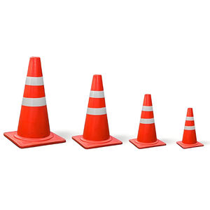 Conos de Tráfico Reflectantes de PVC <span class=keywords><strong>Naranja</strong></span>, Venta al Por Mayor de Fábrica, Conos de Seguridad Vial para Emergencias, Conos de Tráfico para el Hogar, Estacionamiento - Product Image 6