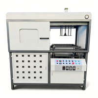 Machine de formage de blisters semi-automatique pour boîtes alimentaires produit PET PP PE PS PVC et HIPS avec pompe Machine de formage sous vide en plastique