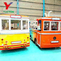 Mini Train touristique de luxe électrique personnalisé Navette Bus touristique Voiture