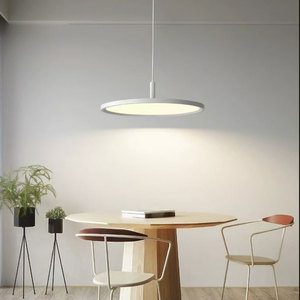 Moderno semplice lampada a sospensione a LED in alluminio a sospensione per soffitto progetto medio installazione garanzia 3 anni cura degli occhi Anti-abbagliamento - Product Image 2