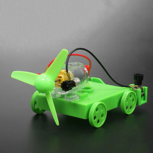Voiture en plastique à propulsion par voile, <span class=keywords><strong>expérience</strong></span> <span class=keywords><strong>de</strong></span> <span class=keywords><strong>physique</strong></span>, outils d'éducation scientifique pour enfants - Product Image 5