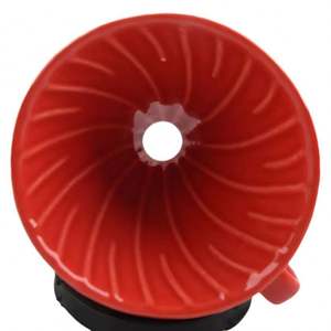 Ceramic for Conical Pour Over Coffee Filter Cup Eco-Friendly Spiral <b>Pattern</b> Drip Matte with Custom LOGO Coffee & Tea Tools - Product Image 5