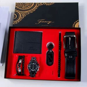 Set de 7 Piezas para Hombre: Perfume, Cartera, Cinturón, Reloj, Regalo para San Valentín, Navidad, Día del Maestro, Día del Padre - Product Image 6
