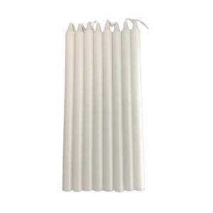 Velas de Vela Blanca de Parafina para Uso Religioso y Doméstico - Product Image 1