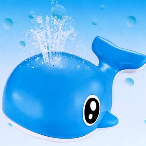 Balina indüksiyon sprey su oyuncak bebekler için LED ışık otomatik plastik indüksiyon yağmurlama ile bebek banyo oyuncakları - Product Image 6