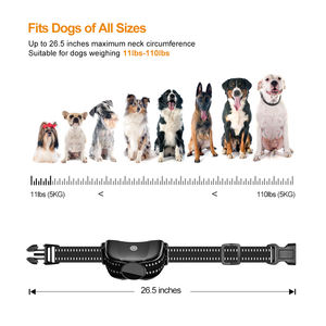 고급 330 야드 원격 진동 애완 동물 칼라 중지 훈련 칼라 충격 개 원격 트레이너 칼라 - Product Image 6