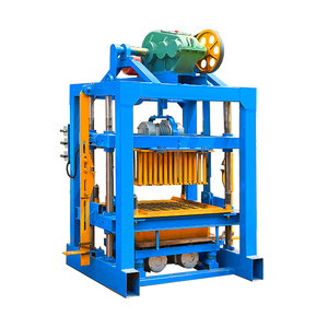 Machine à briques QTJ4-40 adaptée aux petites usines <span class=keywords><strong>pour</strong></span> la fabrication de blocs compactés - Product Image 2