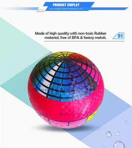 Baloncesto de goma de colores de mezcla famosa de diseño innovador para deportes - Product Image 6
