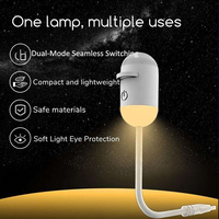Projecteur d'étoiles et d'aurores boréales portable blanc moderne, alimenté par USB, mini lampe LED ultra-claire, lumière d'ambiance romantique nocturne