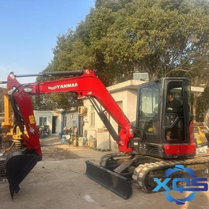 Экскаватор 90% оригинальный гусеничный экскаватор Yanmar Vio55 с малым временем экскаватор резиновый гусеничный экскаватор - Product Image 2