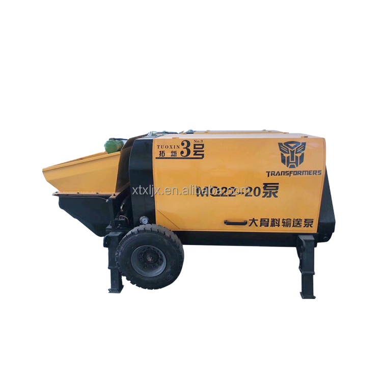 Оборудование Xieli, инженерный бетононасос, цементная решетка, насос, цена, качество, мобильный мини-прицеп, Корея, бетононасос