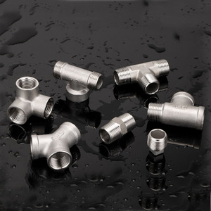 Chất lượng cao SS304 thép không gỉ 90 độ khuỷu tay nữ nam chủ đề phụ kiện đường ống áp suất thấp 1/4 ''-8'' vallok nhà máy trực tiếp - Product Image 4