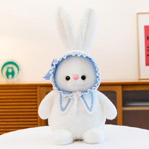 Lindos y adorables peluches de conejitos para que los niños se sientan cómodos y sepan que tienen compañía. ¿Quién te llama? Muñeca de tela, regalo de cumpleaños. - Product Image 2