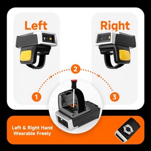 Scanner di Codici a Barre Wireless Norgee N500, Lettore QR da Dito, Scanner Indossabile Mini per Codici a Barre - Product Image 2
